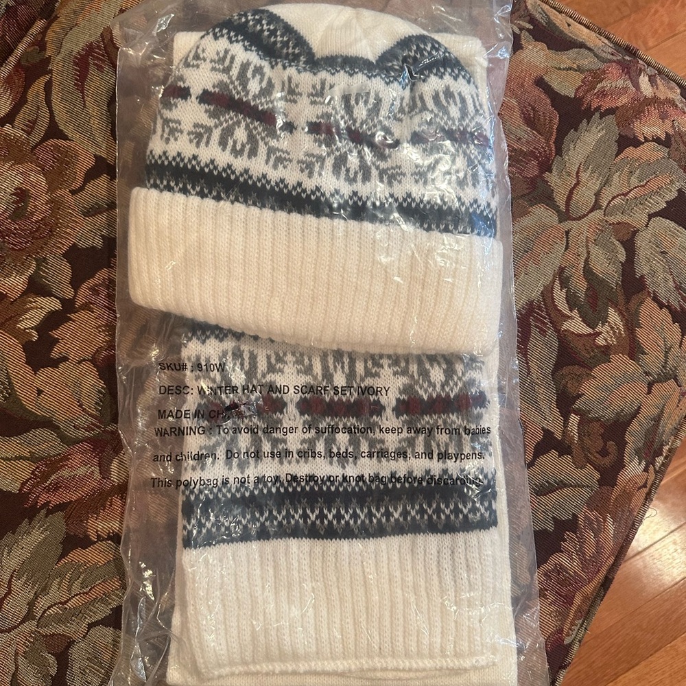 Winter Scarf and Hat set